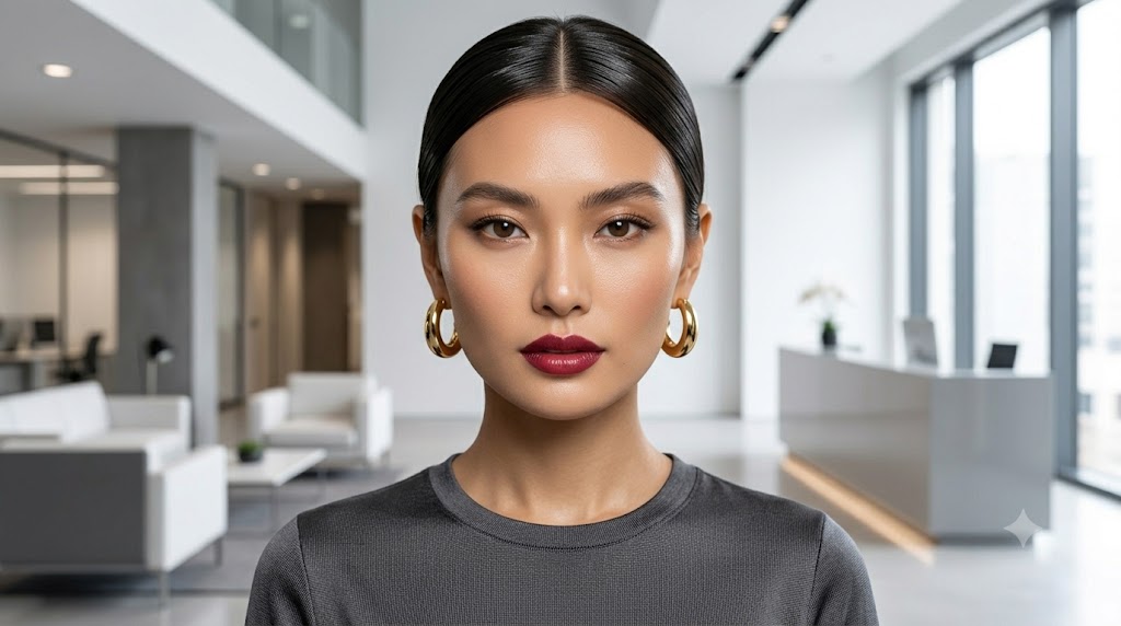 The Clean Girl Low Sleek Bun